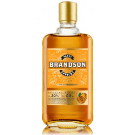 Brandson Напій алкогольний  Запальний абрикос 0.5л (4820182221613)