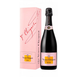 Veuve Clicquot Шампанське  Ponsardin Rose у подарунковій упаковці 0.75 л (3049614218040)