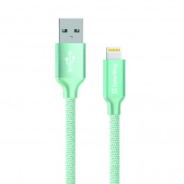   ColorWay USB2.0 AM/Apple Lightning Mint 1m (CW-CBUL004-MT)