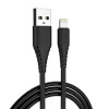 ColorWay USB/Apple Lightning Black 1m (CW-CBUL024-BK) - зображення 1
