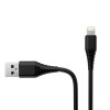 ColorWay USB/Apple Lightning Black 1m (CW-CBUL024-BK) - зображення 3