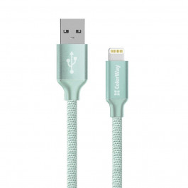 ColorWay USB/Apple Lightning Mint 2m (CW-CBUL007-MT)
