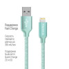 ColorWay USB/Apple Lightning Mint 2m (CW-CBUL007-MT) - зображення 3
