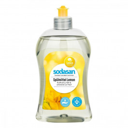 Sodasan Органическое жидкое средство-концентрат для мытья посуды Лимон 0.5 л (4019886000239)