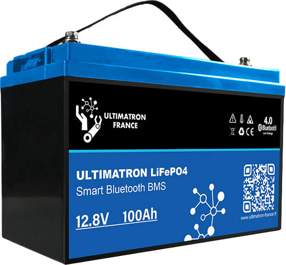 Ultimatron UBL-12-100s LiFePO4 12.8V 100Ah - зображення 1