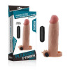 LoveToy Pleasure X Tender Vibrating Penis Sleeve Flesh Add 3" (6452LVTOY059) - зображення 1