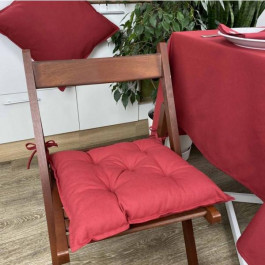 Прованс Подушка на стілець Бордо  40х40 см (021387)
