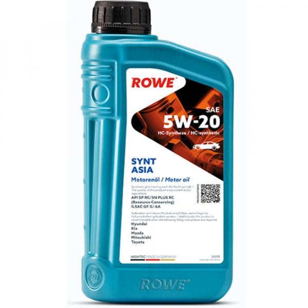 ROWE HIGHTEC SYNT ASIA 5W-20 1л - зображення 1