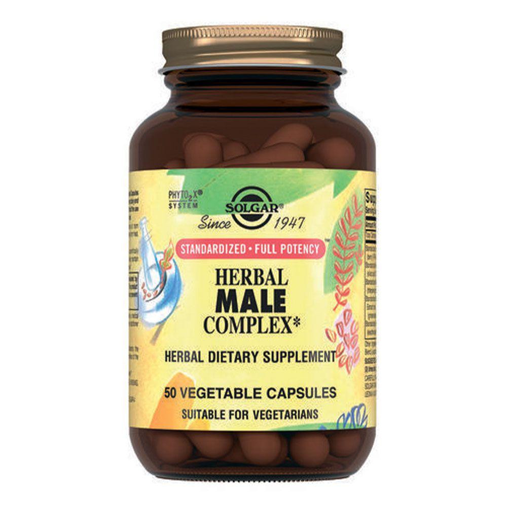Solgar Травяной комплекс для мужчин (Herbal Male Complex) №50 - зображення 1