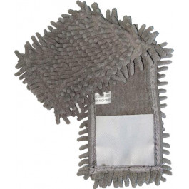 Ecofabric Насадка для швабры  из микрофибры лапша Серая (EF-1000-PR)