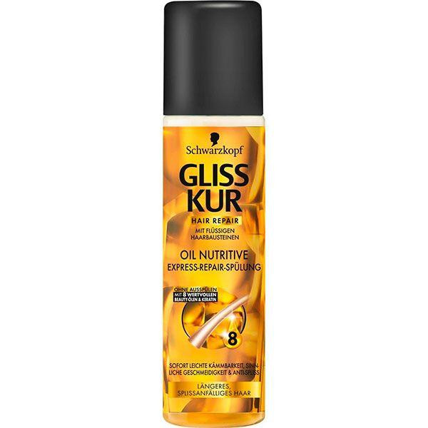 Gliss kur Експрес-кондиціонер  Oil Nutritive Живильний для довгого посіченого волосся 200 мл - зображення 1