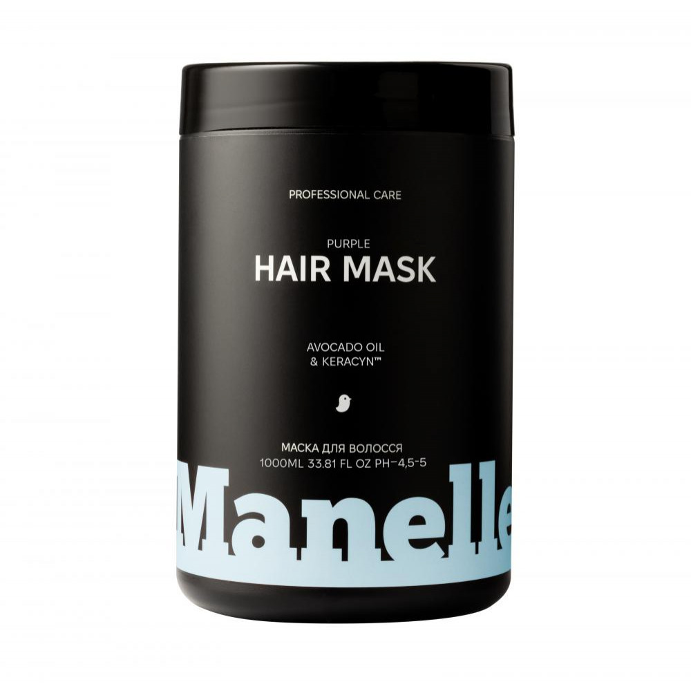 Manelle Тонуюча маска для волосся Рrofessional care - Avocado Oil & Keracyn  1000 мл - зображення 1