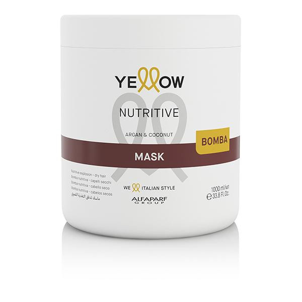 Yellow Поживна маска для волосся  Nutritive Mask 1000 мл. - зображення 1