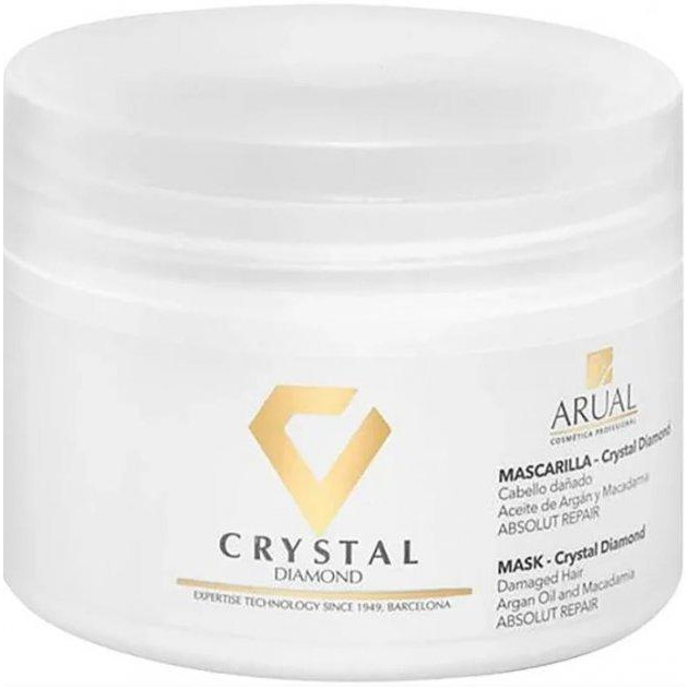 Arual Маска  Crystal Diamond для пошкодженого волосся 250 мл (8436012782931) - зображення 1