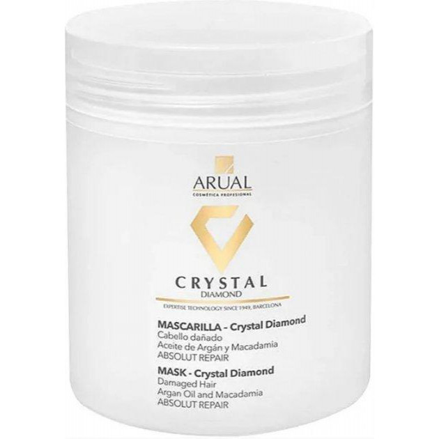 Arual Маска  Crystal Diamond для пошкодженого волосся 500 мл (8436012782924) - зображення 1