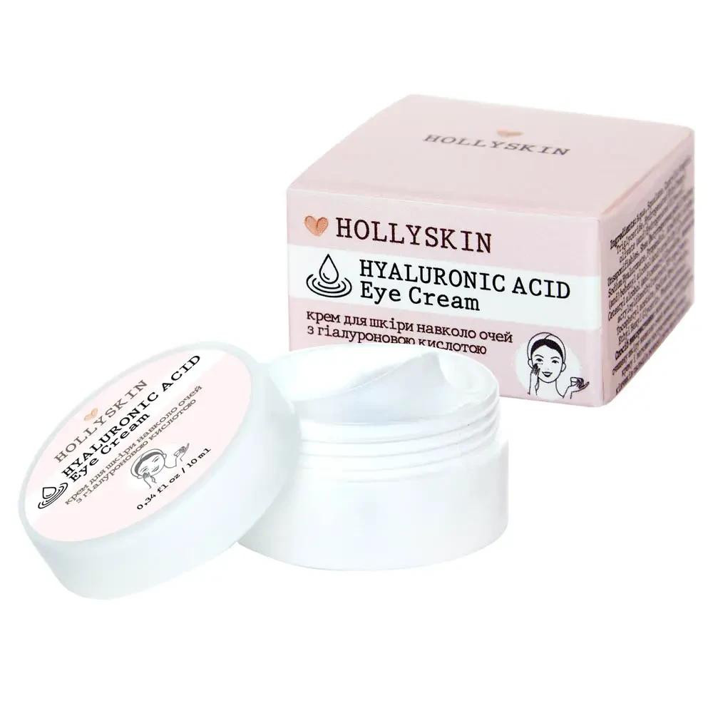 Hollyskin – Крем для шкіри навколо очей з гіалуроновою кислотою Hyaluronic Acid Eye Cream (10мл) - зображення 1