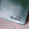 Vintage Повсякденний шкіряний гаманець компактного розміру в зеленому кольорі Shvigel (2416608) - зображення 8
