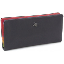   Visconti М'який жіночий шкіряний гаманець чорного кольору  CM70 BLK/RHUMBA
