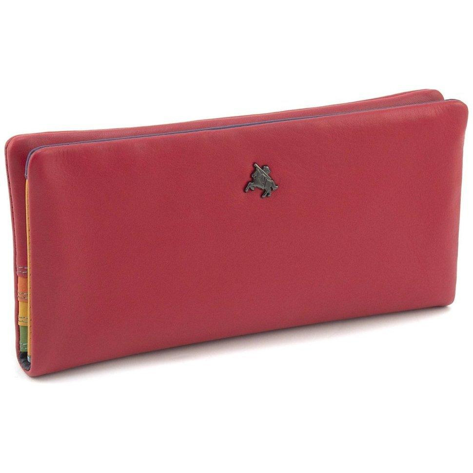 Visconti М'який жіночий шкіряний гаманець червоного кольору  CM70 RED/RHUMB - зображення 1