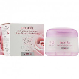 Vip's Prestige Крем для обличчя  Rose & Pearl 24h Moisturizing Cream 50 мл (3800010516501)