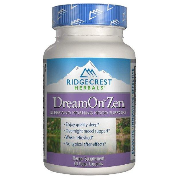 RidgeCrest DreamOn Zen Herbals для сну 60 вегетаріанських капсул (RCH162) - зображення 1