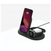 Belkin Boost Up 3-in-1 Wireless Charger Black (WIZ001VFBK) - зображення 3