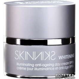 Mades Cosmetics Отбеливающий антивозрастной дневной крем с отражающим эффектом SPF 15  Skinniks 50 мл (8714462086190