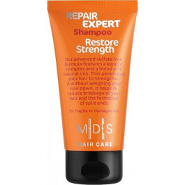 Mades Cosmetics Безсульфатний шампунь  Hair Care Restore Strength mini 75 мл (8714462091347)