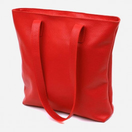 SHVIGEL Сумка шоппер жіноча шкіряна  leather-16355 Червона