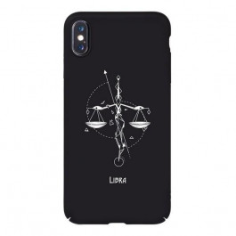   TOTO Full PC Print Case Apple iPhone X/XS #163_Libra Black