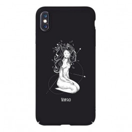   TOTO Full PC Print Case Apple iPhone X/XS #165_Virgo Black