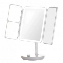 Jordan Judy Дзеркало  LED Countertop Makeup Mirror-Folding White NV536