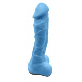 Pure Bliss Мыло в виде пениса с присоской Pure Bliss XL, голубое (7770000273935)
