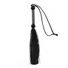 Dream toys Silicone Flogger Whip, черная (8719325086799) - зображення 1