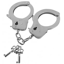Guilty Pleasure Metal Handcuffs, серебристые (8719189308914)