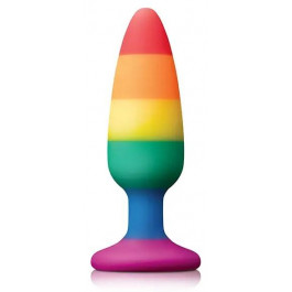   NS Novelties Colours Pleasure Medium Plug Pride Edition, райдужна (657447100796)