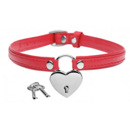 XR Brands Master Series Heart Lock, red (848518044594)