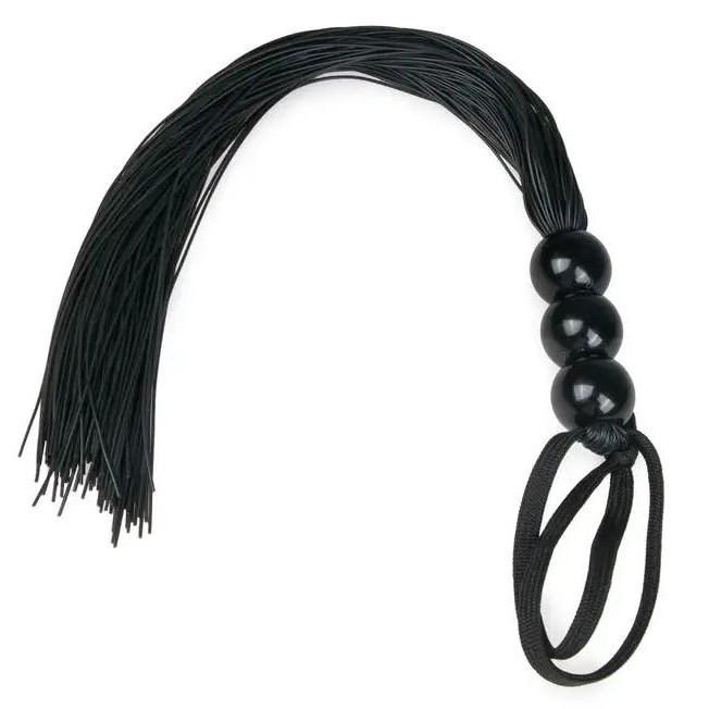 Easytoys Silicone Whip, black (8718627527597) - зображення 1