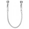 Chisa Novelties Sins Inquisition The Pinch Nipple Clamps With Chain, silver (759746308030) - зображення 1