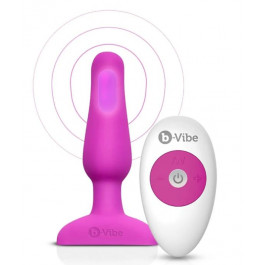 B-Vibe Vibrating Novice Plug, рожева (4890808182239)
