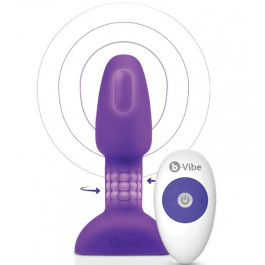 B-Vibe Rimming Plug Petite, фіолетова (4890808193044)
