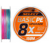 Select Basic PE 8x / Multicolor / #1.5 / 0.18mm 150m 10.0kg - зображення 1