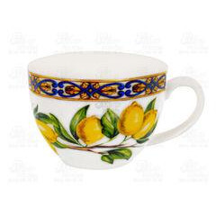 Lefard Чашка для чаю з блюдцем Сицилійский Лимон 220мл 922-037