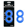 Chisa Novelties Get Lock Duo Cock 8 Ball Ring, голубое (759746381859) - зображення 1