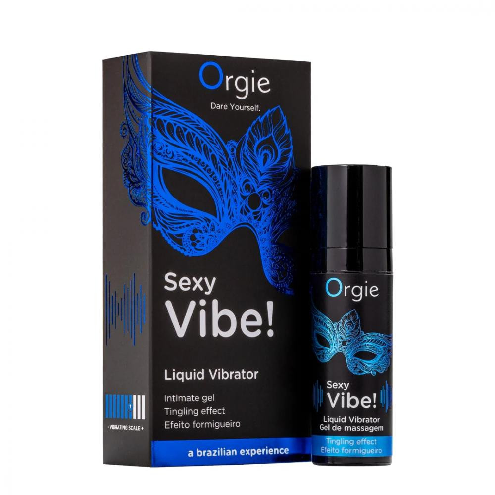 Orgie Sexy Vibe Liquid Vibrator 15 мл (21197) (21197-04) - зображення 1