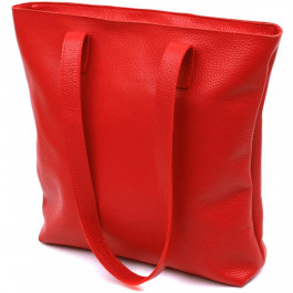 SHVIGEL Шкіряна сумка жіноча сумка  16355 Червона
