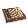Manopoulos Набор Шахматы + шашки классические, в деревянном футляре, коричневый, 39 x 39 см, 3.6 кг (STP36E) - зображення 1