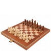 Manopoulos Набор Шахматы + шашки, красное дерево, цвет махагон, 30 x 27.5 см (TS3M) - зображення 1