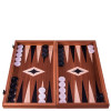 Manopoulos Набор Шахматы + шашки, красное дерево, цвет махагон, 30 x 27.5 см (TS3M) - зображення 2