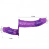 Baile Ultra Passion Harness Dual Penis Strap On, фиолетовый (6959532324907) - зображення 3